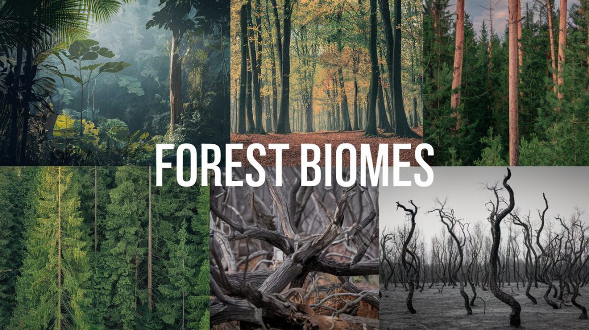 Forest Biomes: Earth's Life-Supporting Systems - illustrated Tea Cup