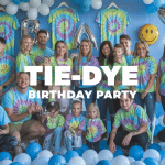 tie dye birthday party