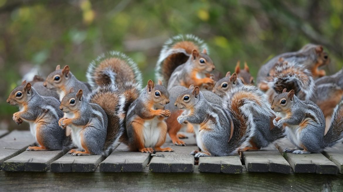 types of squirrels with pictures