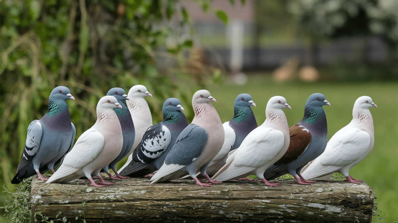Adorable Pigeon Names Inspired by Colors
