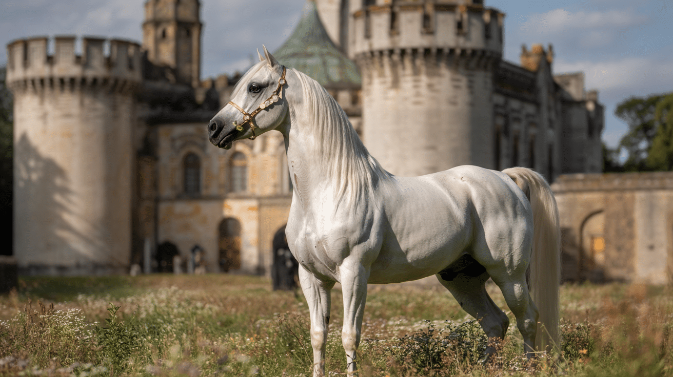Elegant and Royal Names for White Horses
