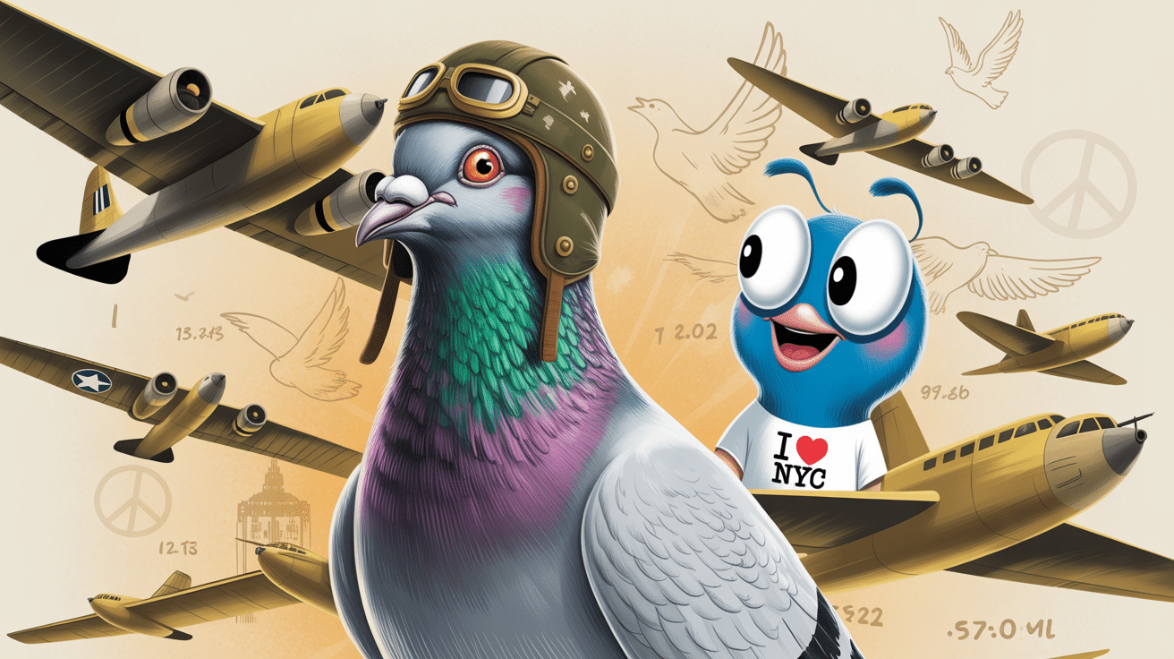 Famous Pigeons from History and Pop Culture
