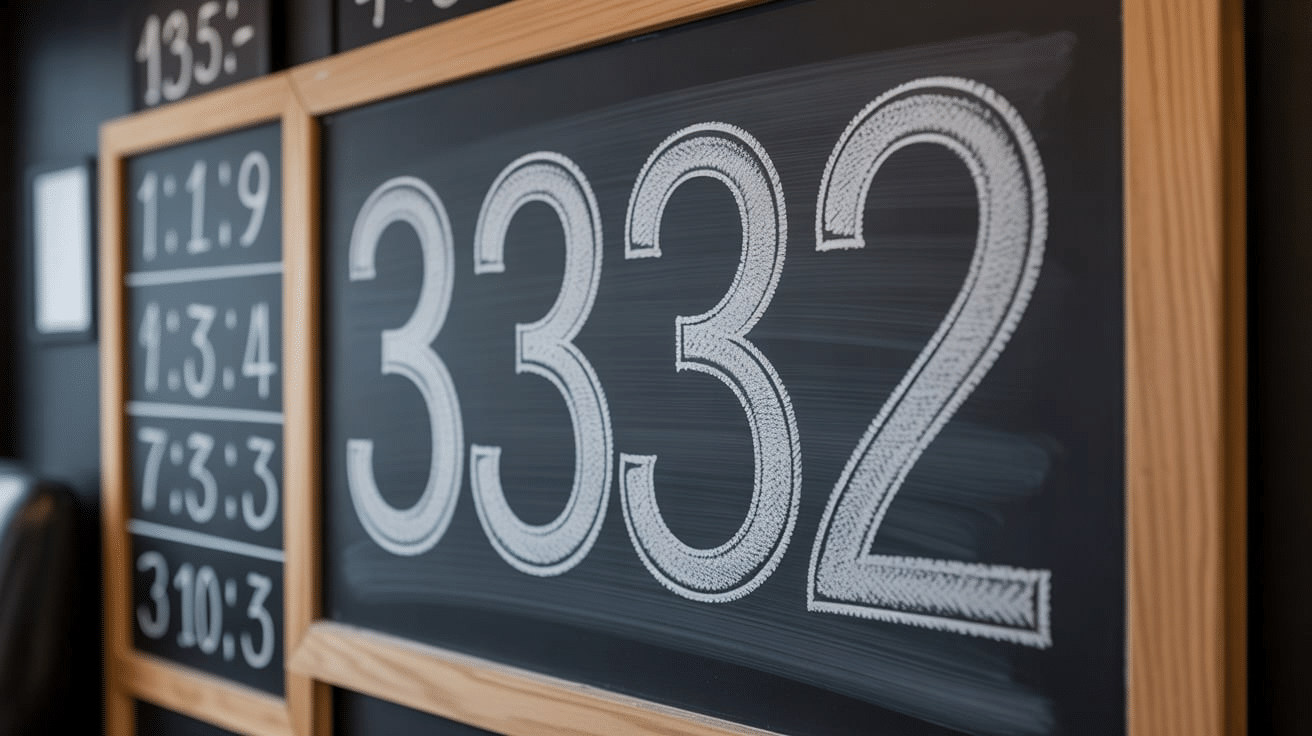 Meaning of Each Digit in 3332