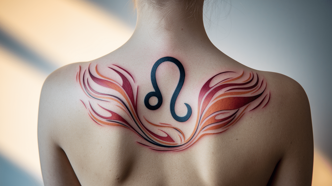 Abstract_Flames_with_the_Leo_Symbol