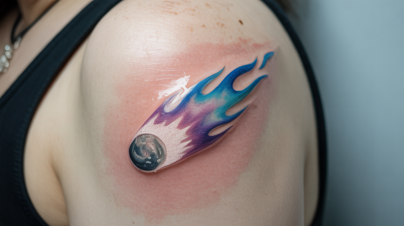 Comet_with_Colorful_Flame