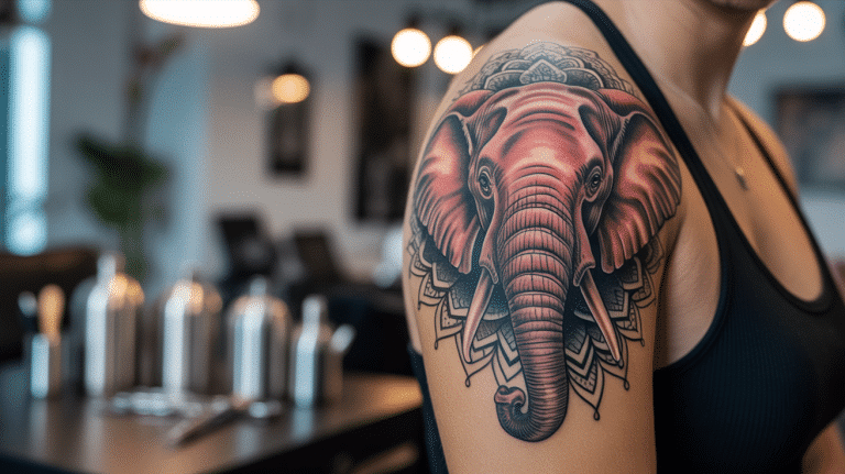 Elephant Tattoo Meaning: Power, Family & Good Fortune