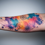 Eye-Catching Watercolor Tattoo Ideas You’ll Love