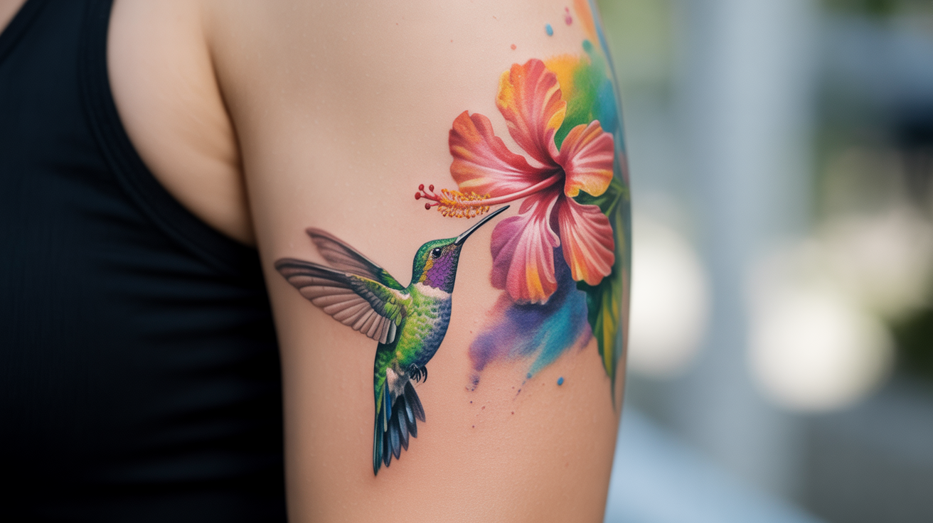 Hummingbird_and_Flower_Combo