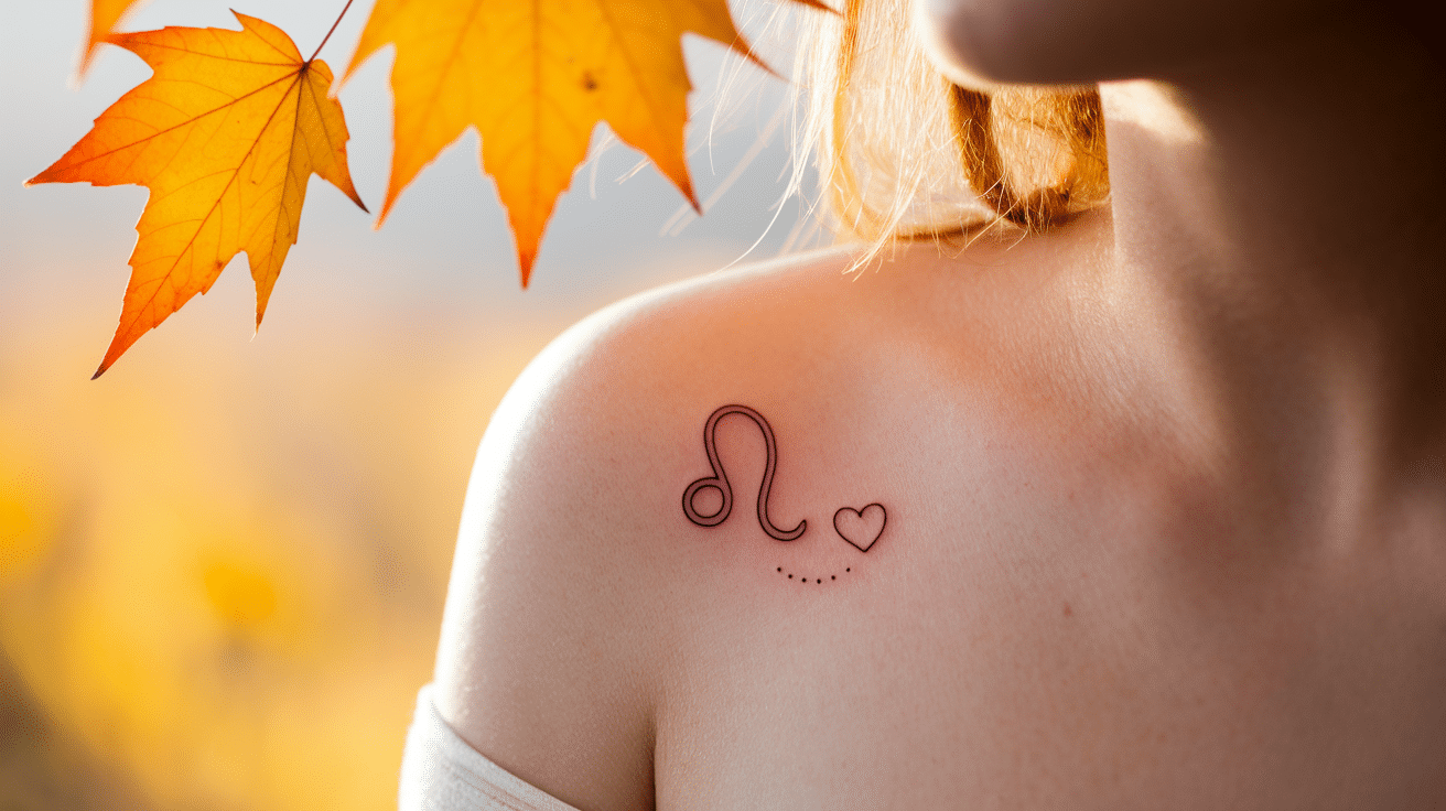 Leo_Symbol_with_a_Heart_Shape