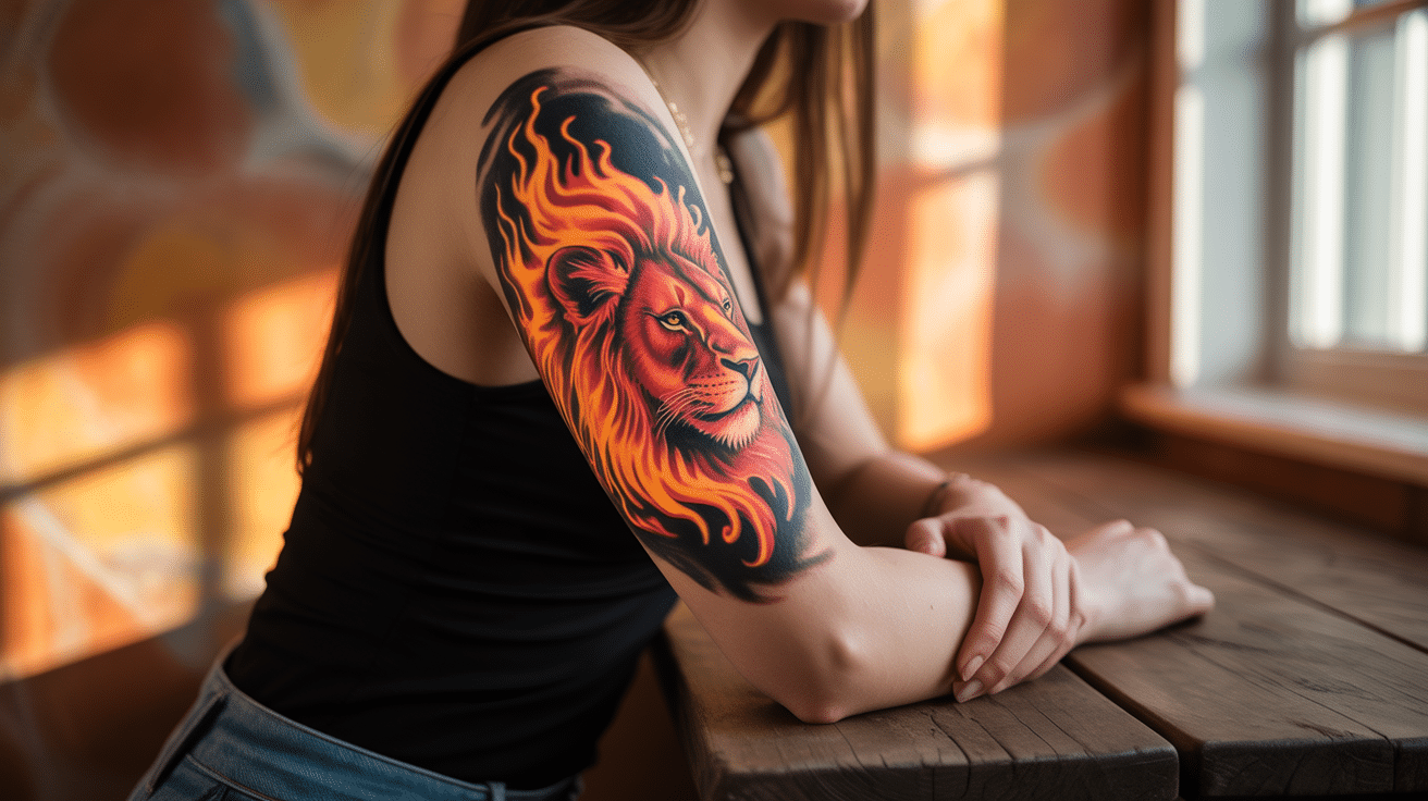 Lioness_with_Fiery_Mane