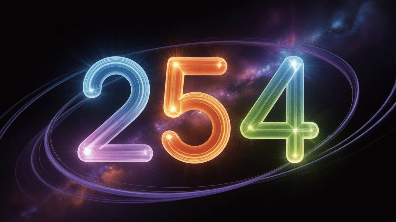 Meaning of Each Digit in 254
