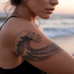 The Meaning Behind Wave Tattoos Explained