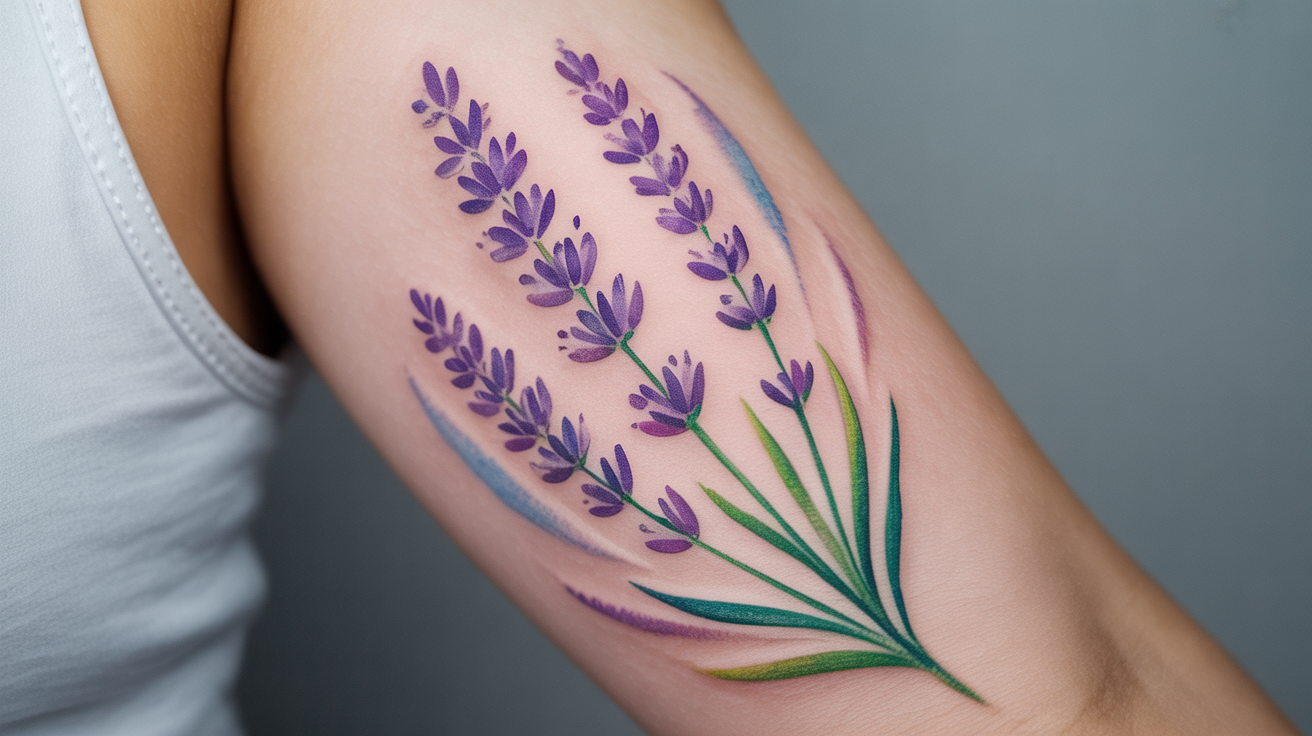 Watercolor_Lavender_Stem