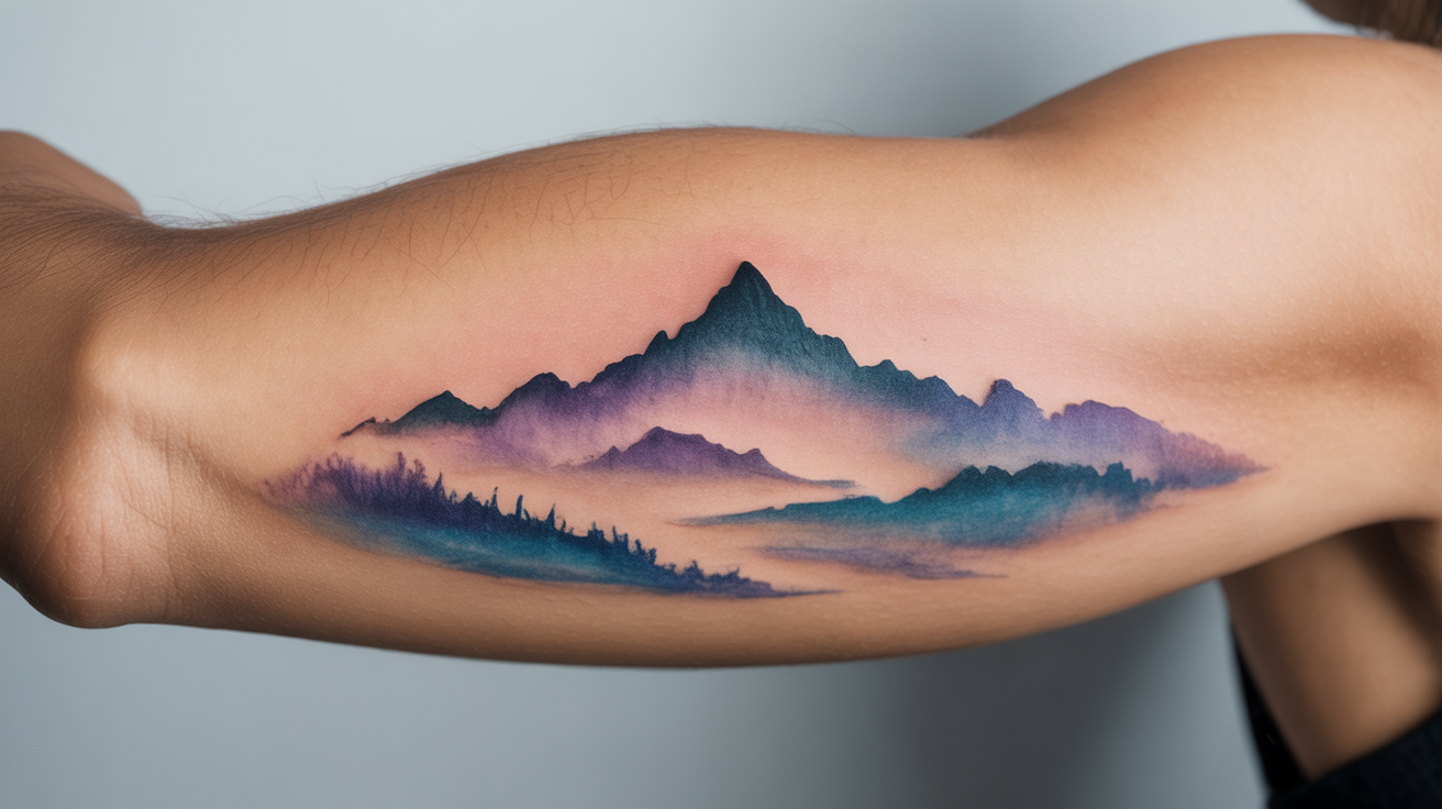 Watercolor_Mountain_Range