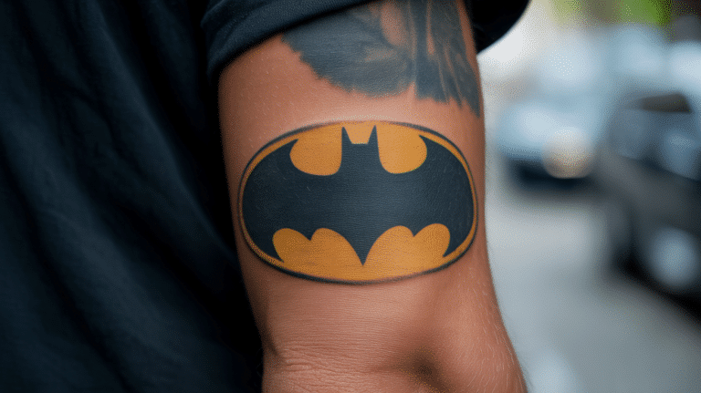 batman tattoo
