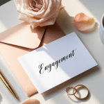 engagement card message