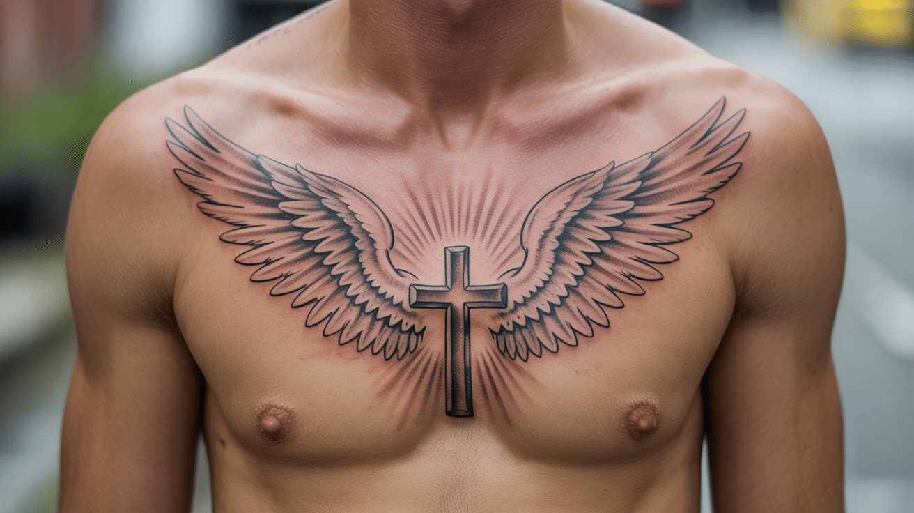 Cross_with_Angel_Wings_on_Chest