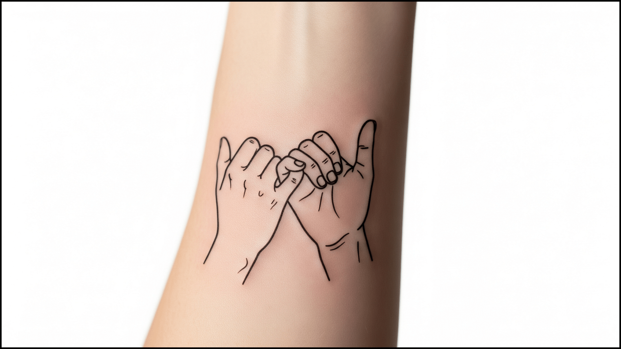 Father-Daughter Pinky Promise Outline