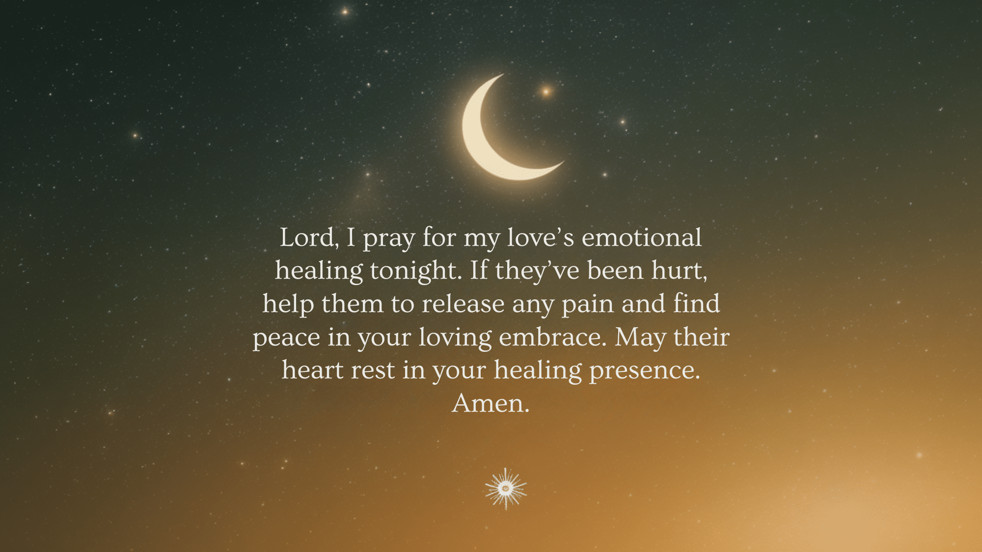 Good Night Prayers for Emotional Support