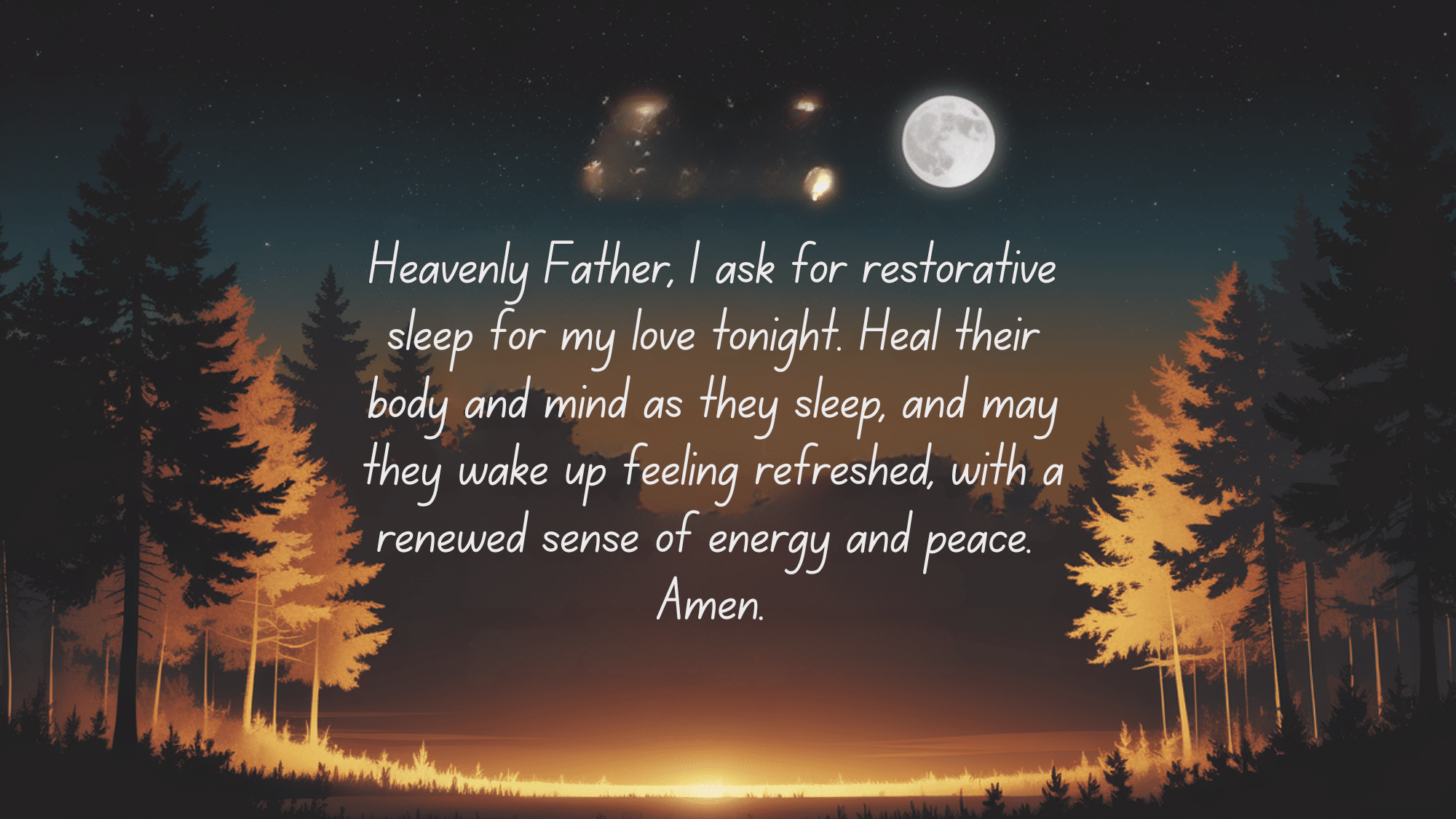 Good Night Prayers for Healing