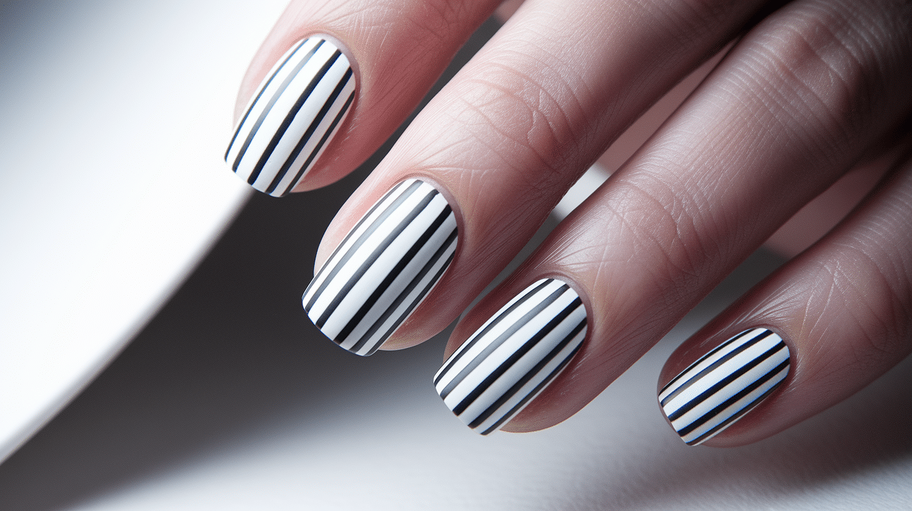 Matte Black Stripes