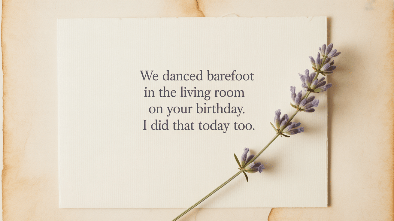Messages That Focus on Beautiful Memories