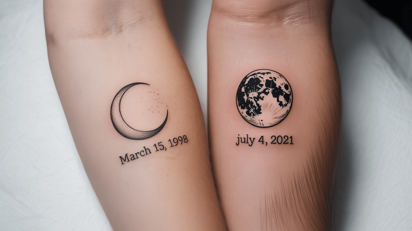 Moon Phases with Birth Dates