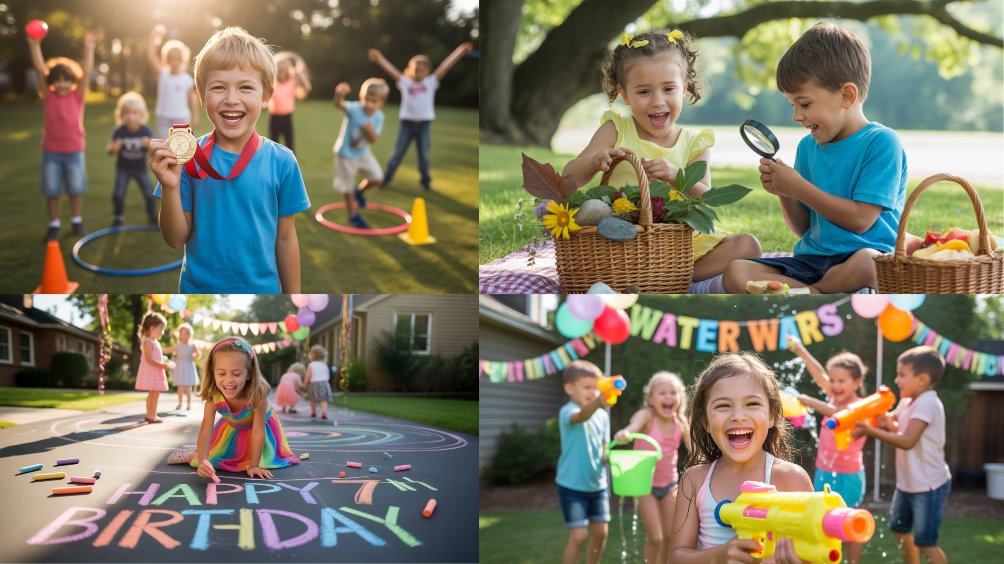 Outdoor Party Ideas to Burn Off Energy