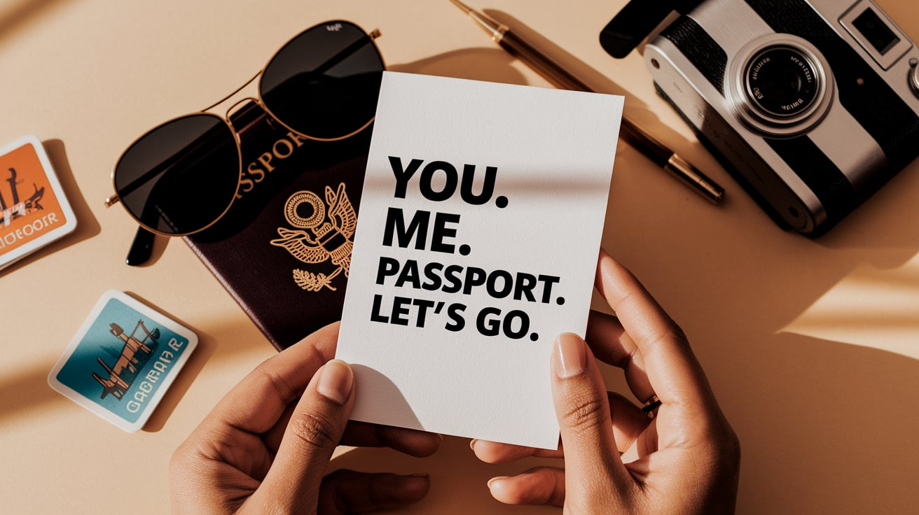 Short Couple Travel Quotes for Captions