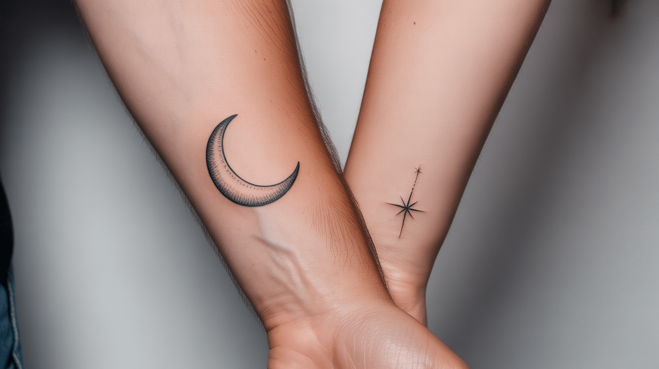 Tiny Star and Crescent