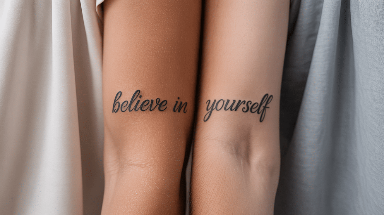 Two Halves of a Quote Forming One
