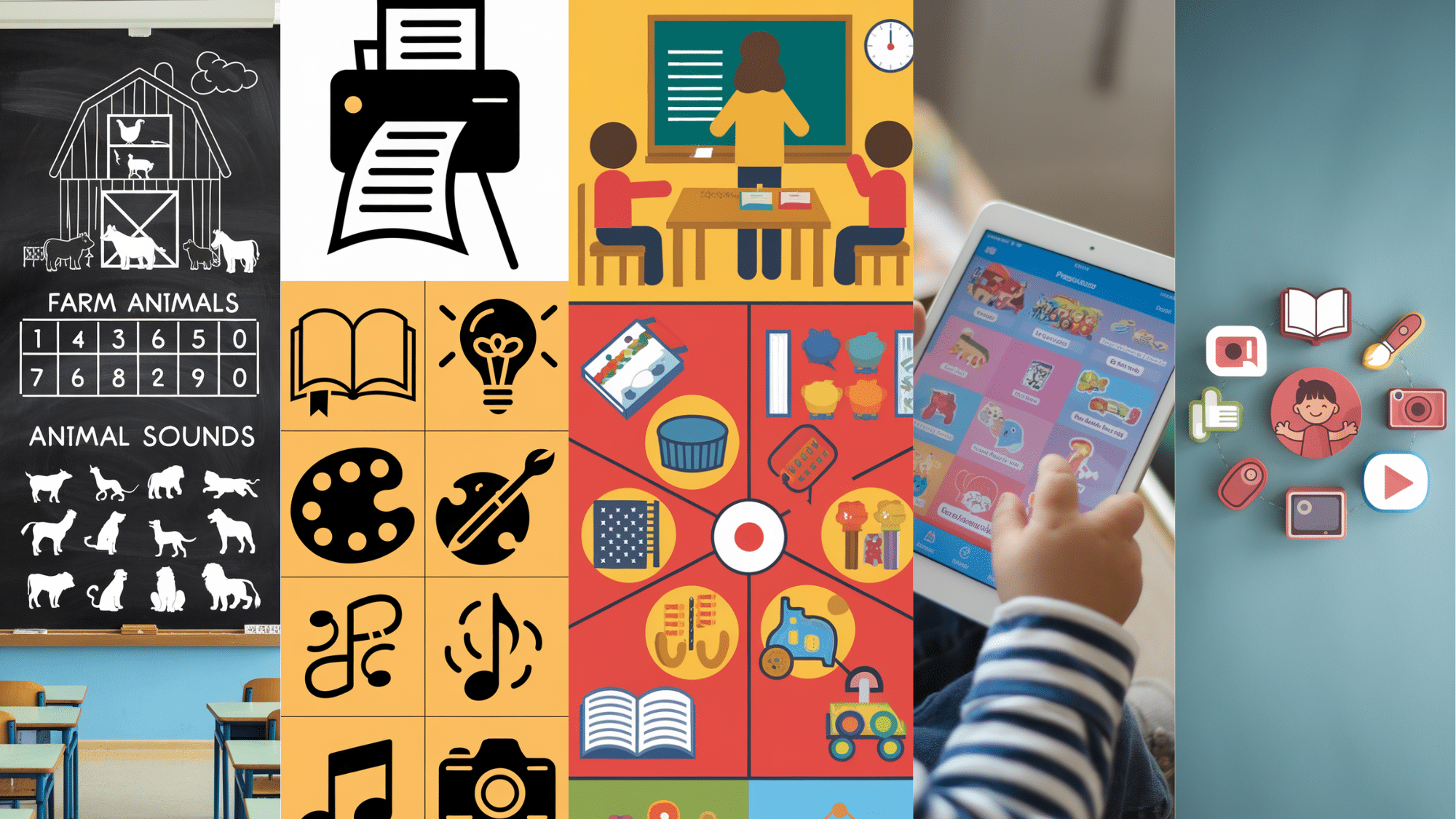 Types of Free Preschool Curriculum Resources