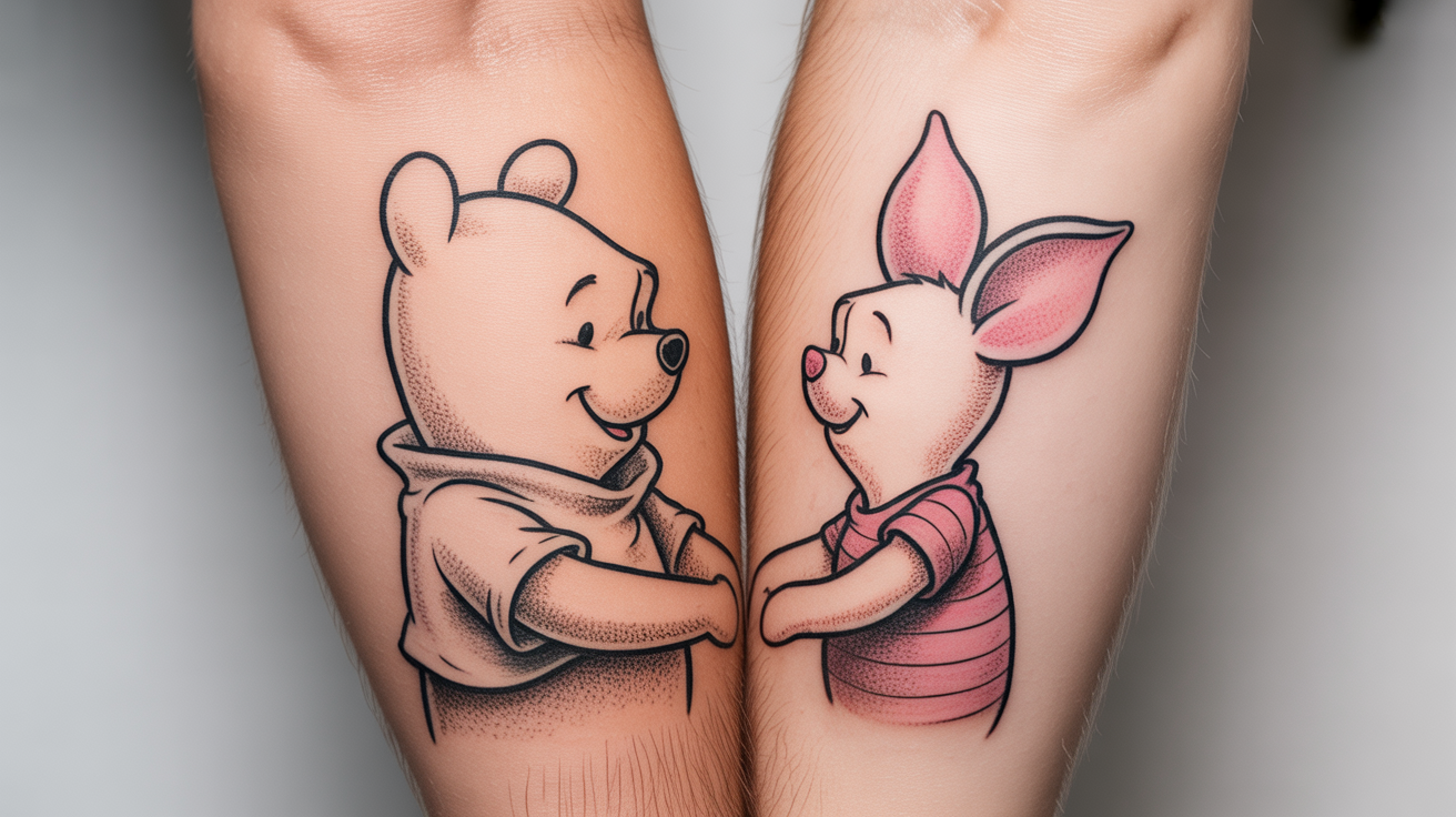 Winnie the Pooh & Piglet