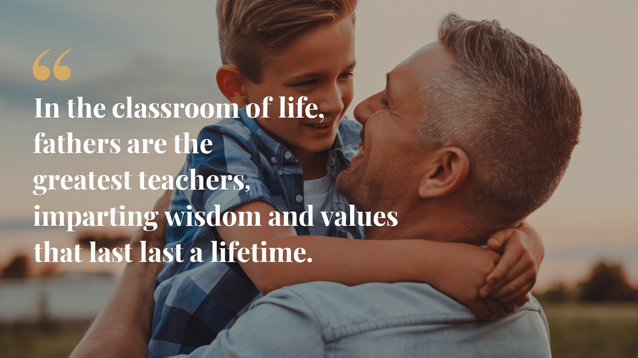 Additional Inspirational Dad Quotes
