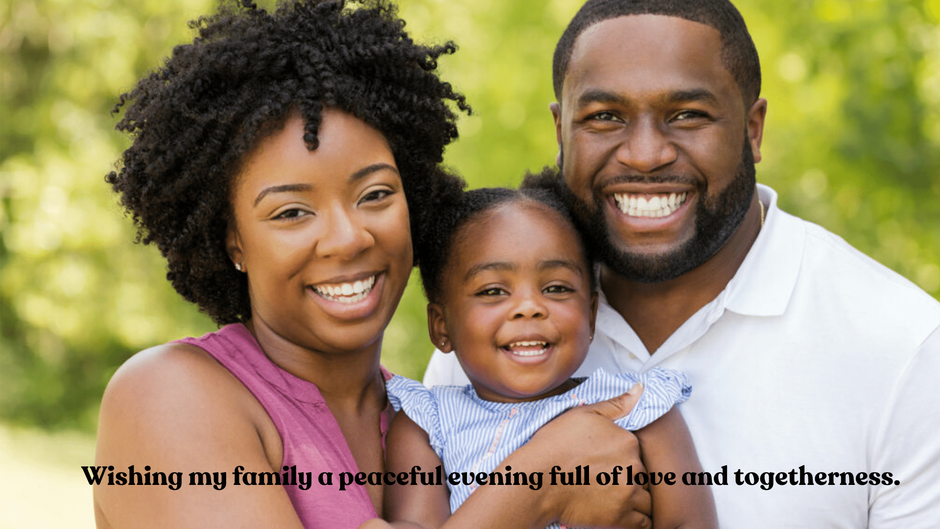 Family Good Evening Messages
