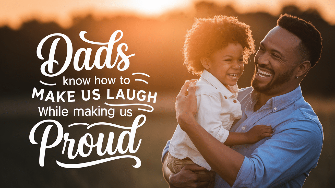 Funny Yet Proud Dad Quotes

