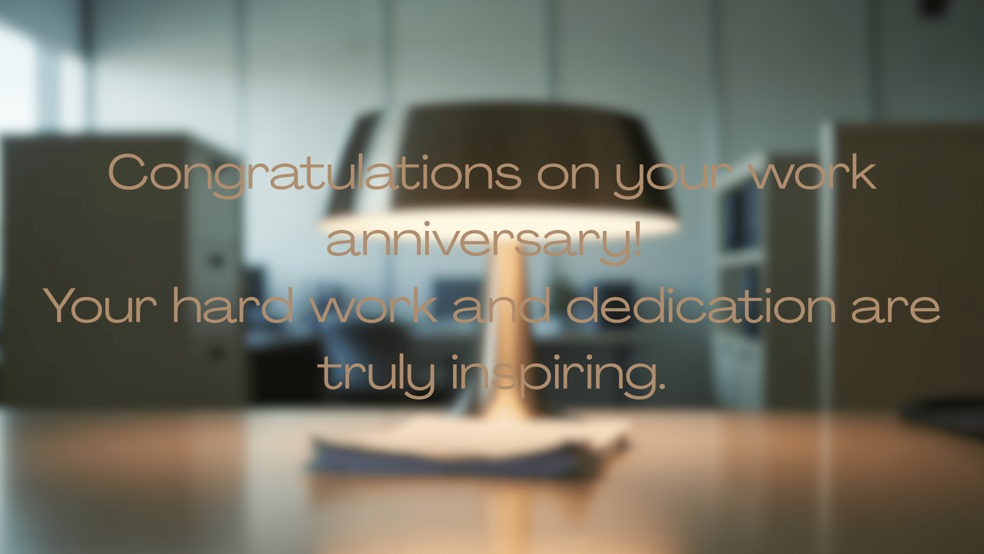Heartfelt Work Anniversary Messages