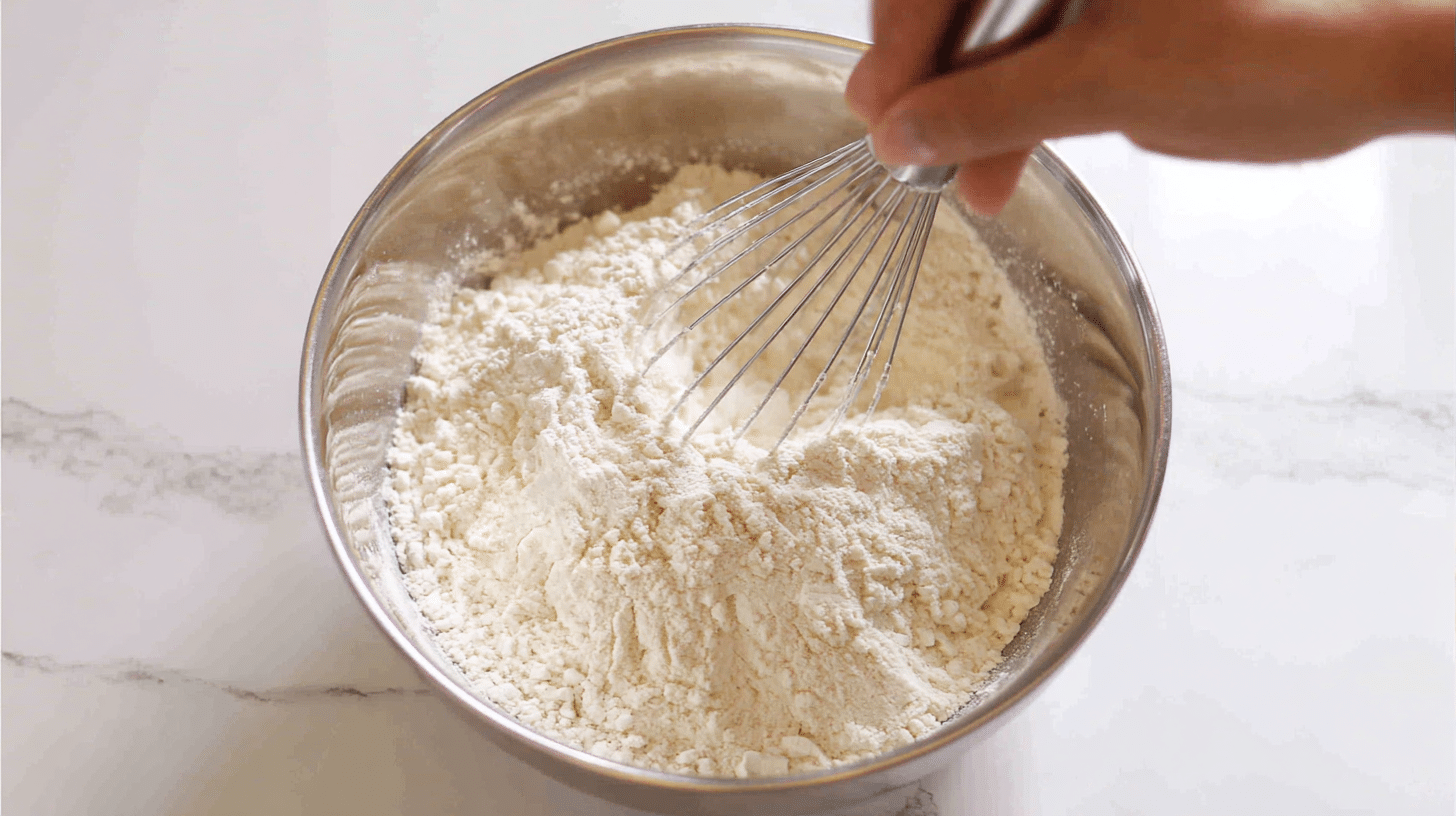 Mix the Dry Ingredients First