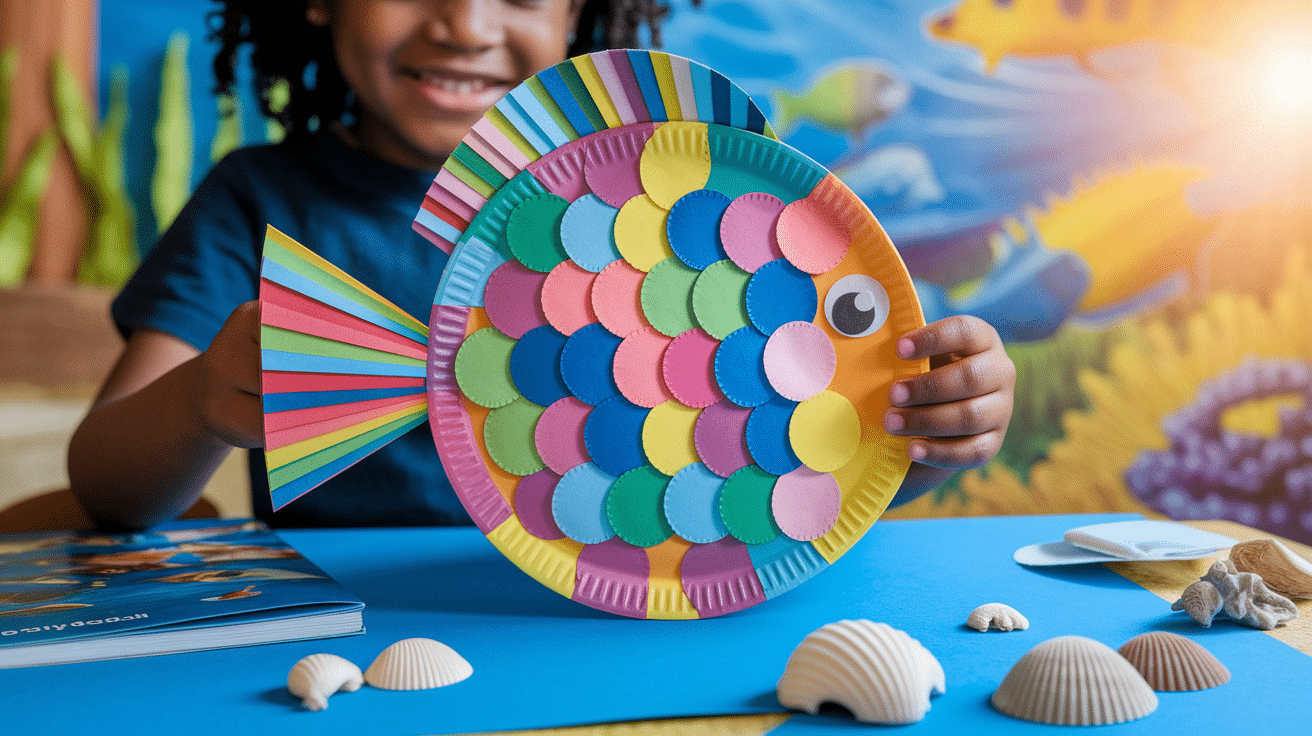 Paper Plate Fish
