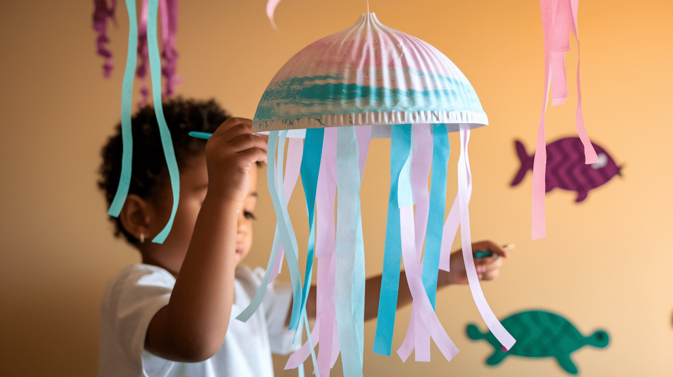 Paper Plate Jellyfish