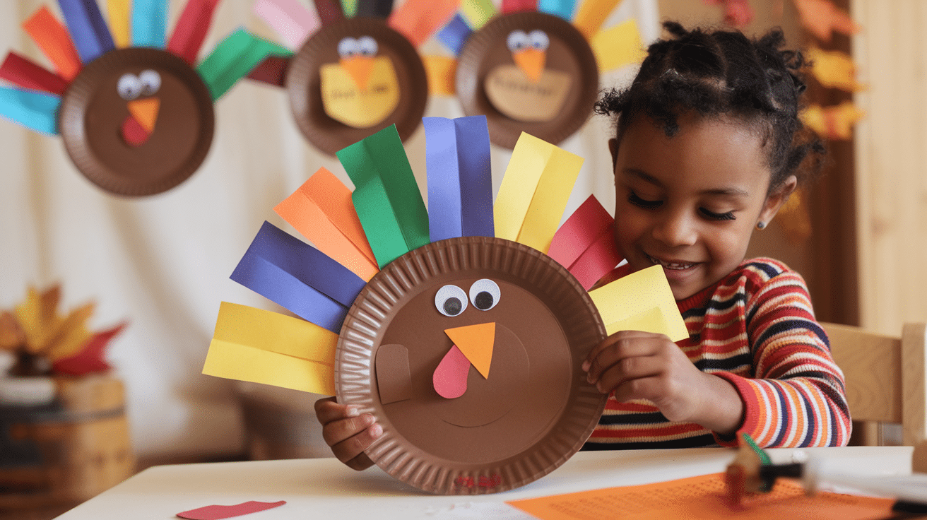 Paper Plate Turkey
