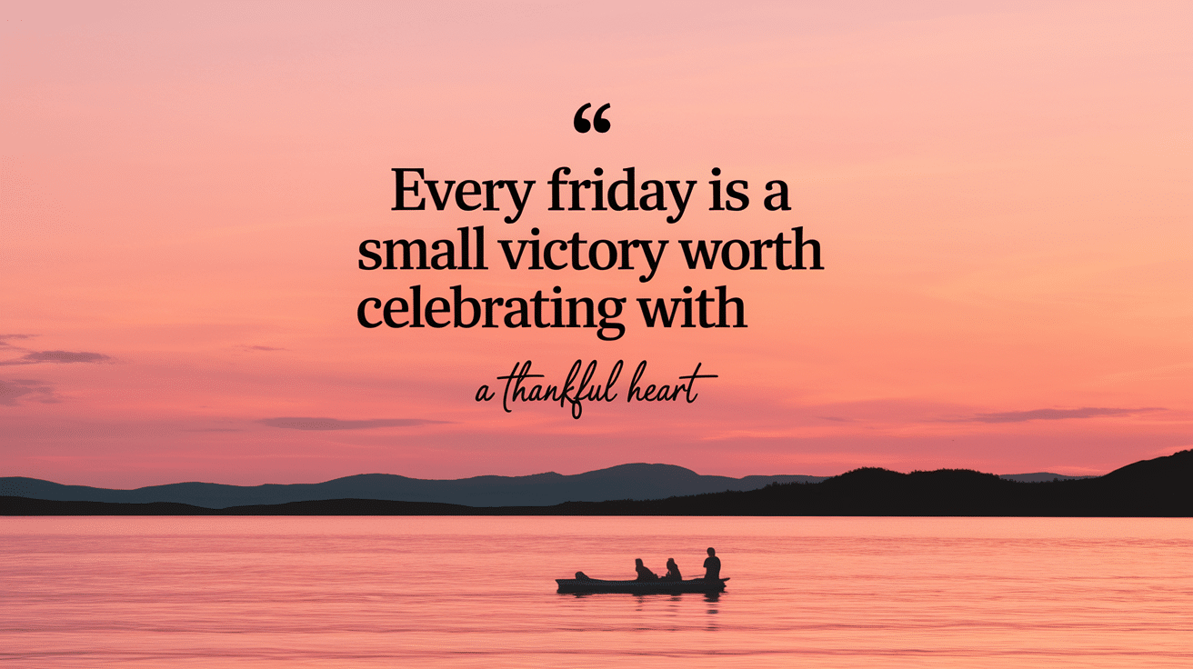 Quotes About Friday's Special Magic
