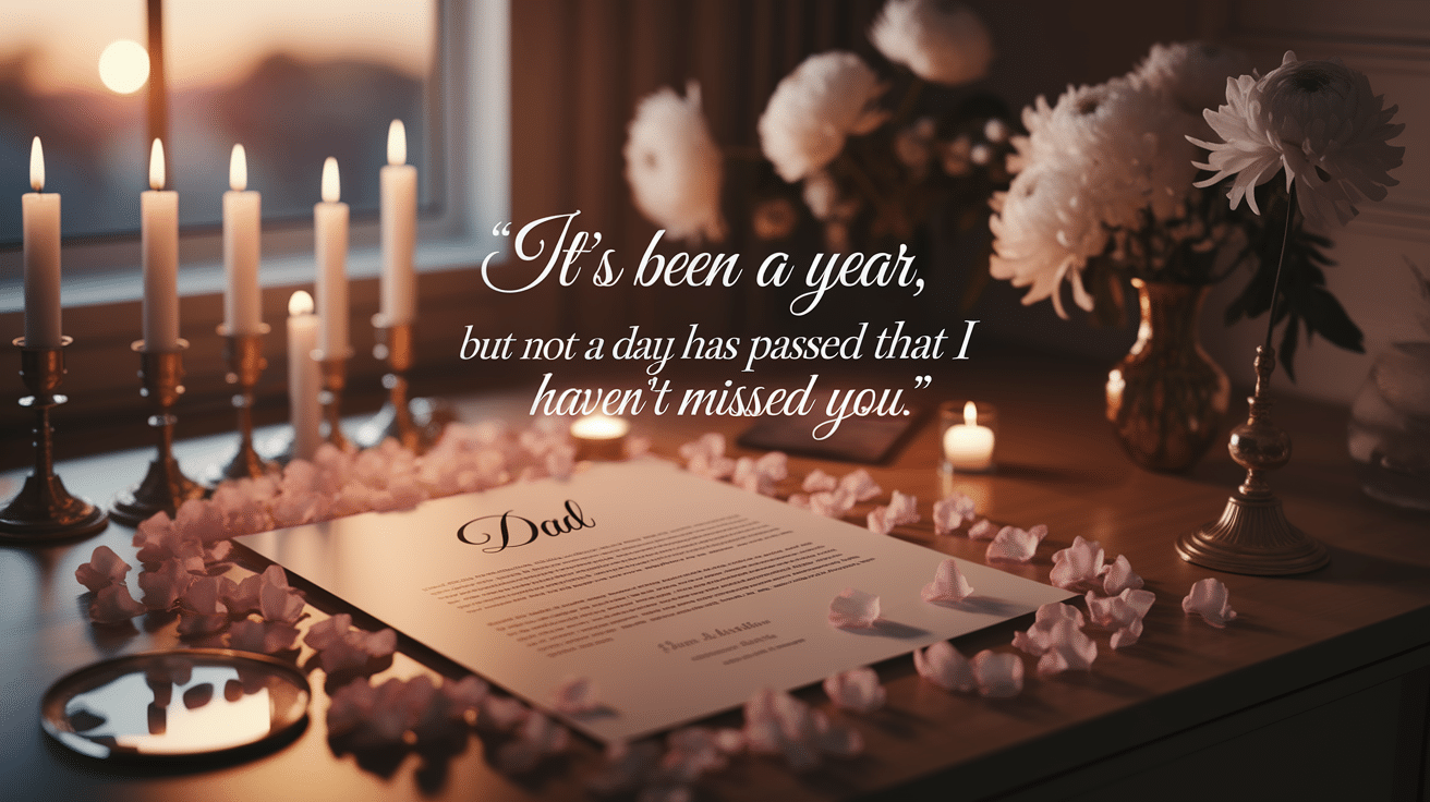 Quotes for Writing a Death Anniversary Message
