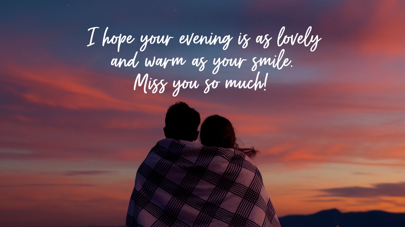 Romantic Good Evening Messages
