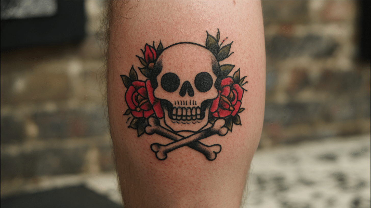 Traditional Skull Tattoos
