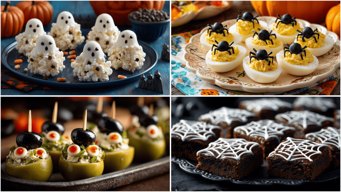 35 Halloween Food Ideas for Your Spooky Party - illustrated Tea Cup