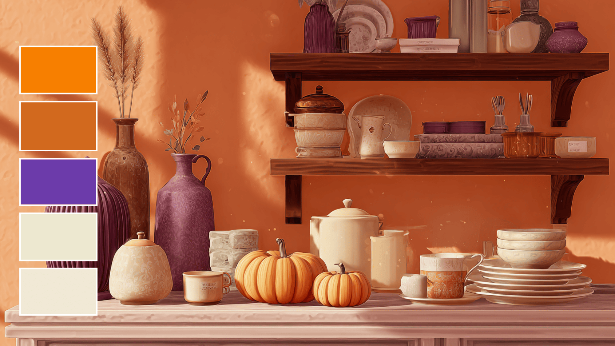 Autumn Spice Fall Color Palette