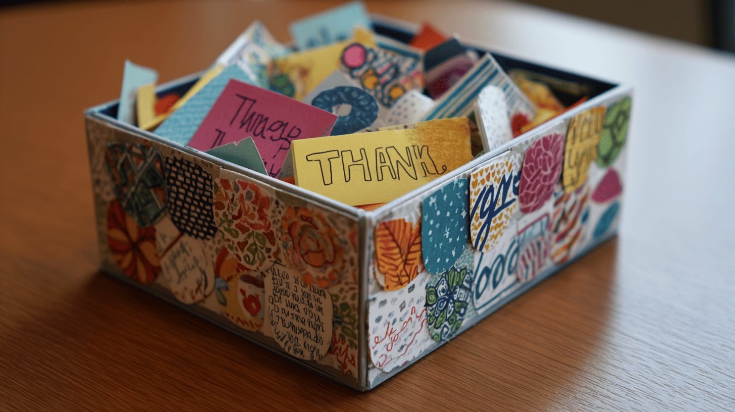 Blessings Box Collage Thanksgiving Craft