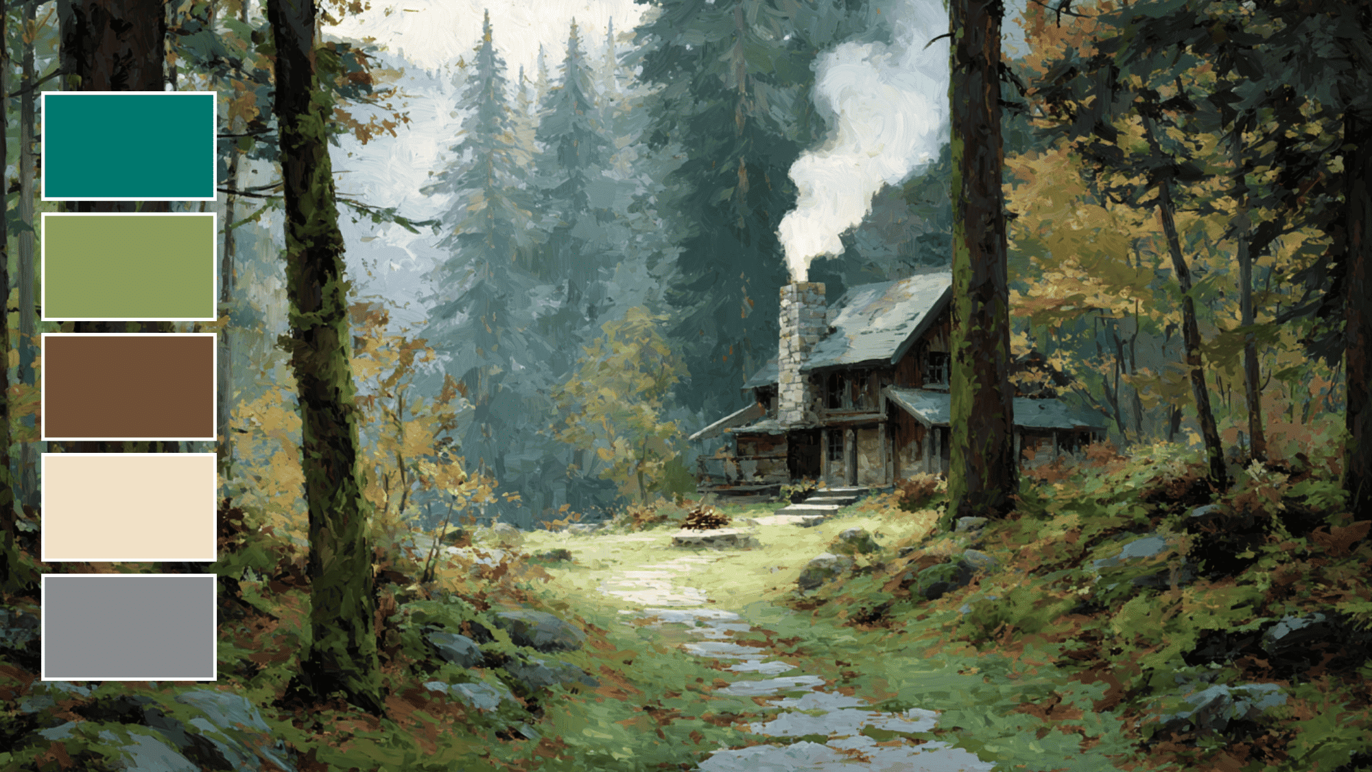 Forest Retreat Fall Color Palette