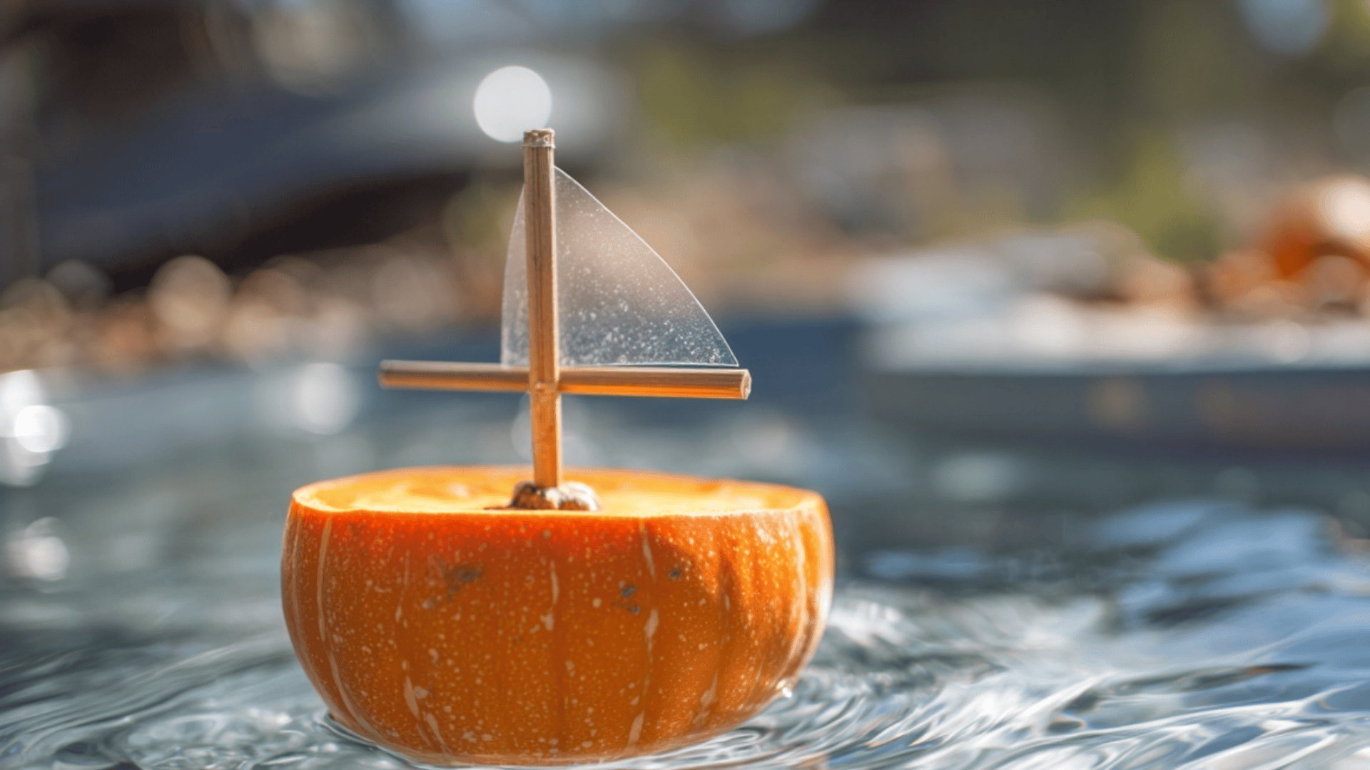 Pumpkin Boat Float